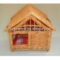 Exquisite and durable wicker pet basket&house